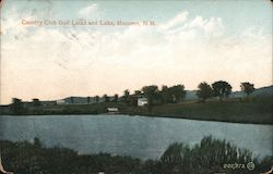 Country Club Golf Links and Lake Postcard