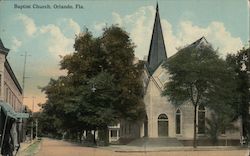 Baptist Church Postcard