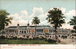 Machinery Hall, Jamestown Exposition, 1907 Postcard