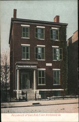 Residence of Gen. Rob. E. Lee Postcard