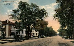 West Government Street Postcard