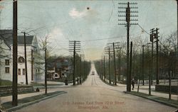 11th Avenue East from 12th Street Postcard