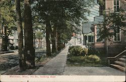 8th St., Looking East Postcard