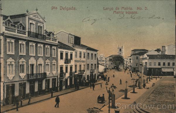Largo da Matriz Ponta Delgada Portugal