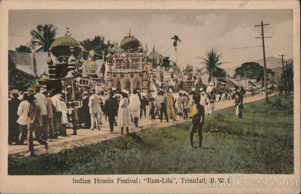 Indian Hosein Festival: Ram-Lila Trinidad British West Indies