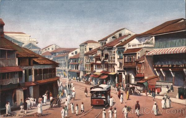 Bombay Pydownie Street Mumbai India