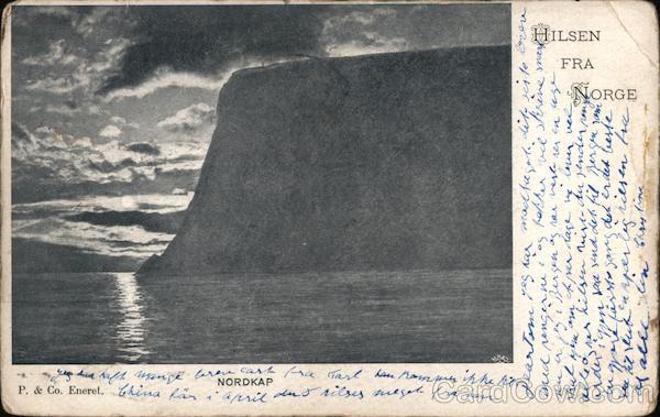 Hilsen fra Norge, Nordkap Nordkapp Norway
