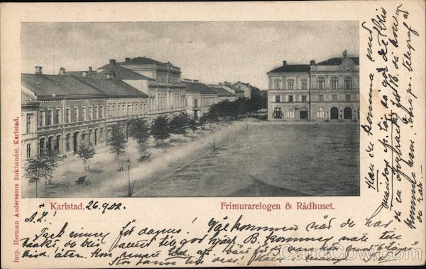 Karlstad Frimurarelogen & Radhuset Sweden