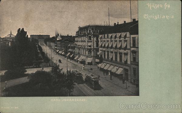Hilsen fra Christiania, Carl Johansgade Copenhagen Denmark