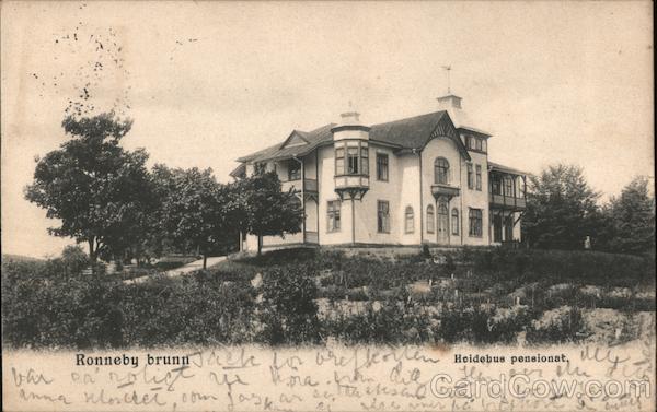 Ronneby brunn Heidebus pensionat Sweden