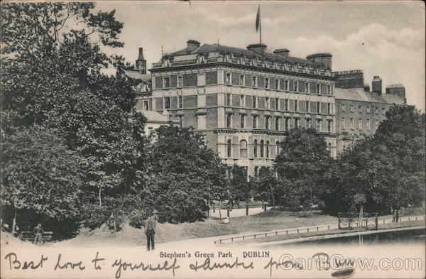 Stephen's Green Park Dublin Ireland