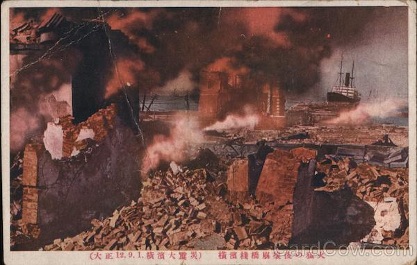 1923 Earthquake Yokohama Japan