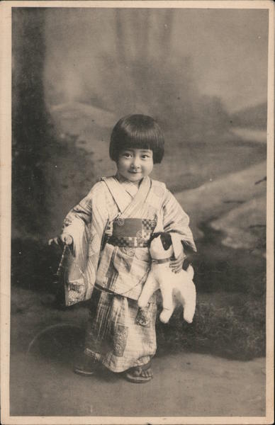 A little japanese girl