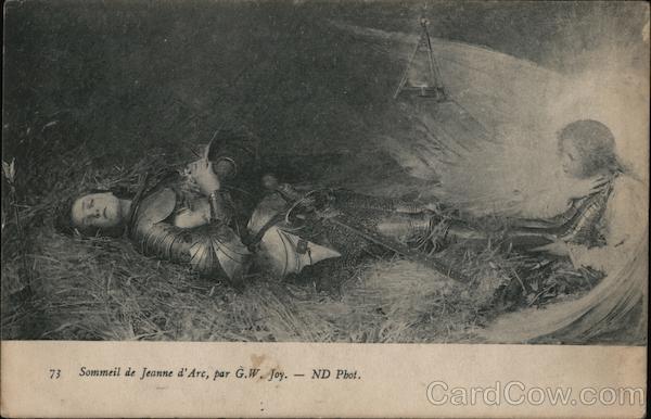 Sommeil de Jeanne d'Arc Art