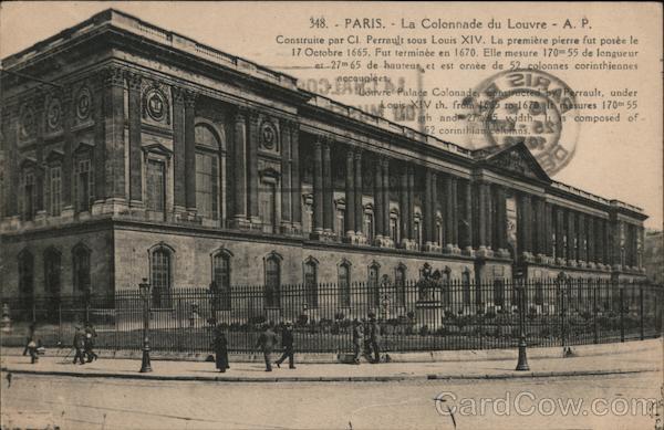 Paris - La Colonade du Louvre - A.P. France