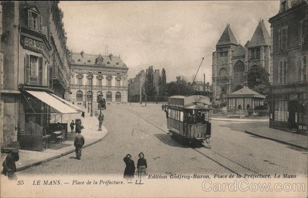 Le Mans - Place de la Prefecture France