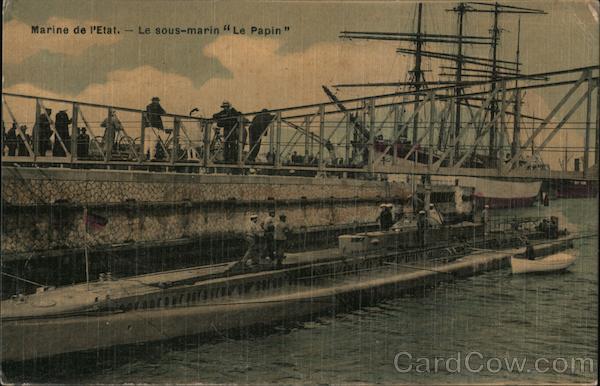 Marine de l'Etat - Le sous-marin Le Papin Navy