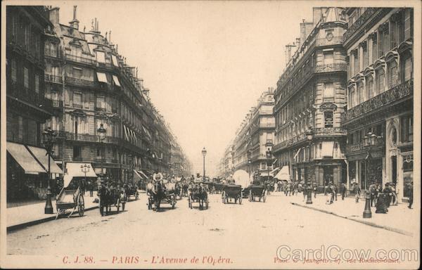 L'Avenue de lOpera Paris France