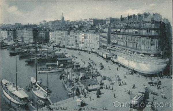 The Harbor Dock Marseille France