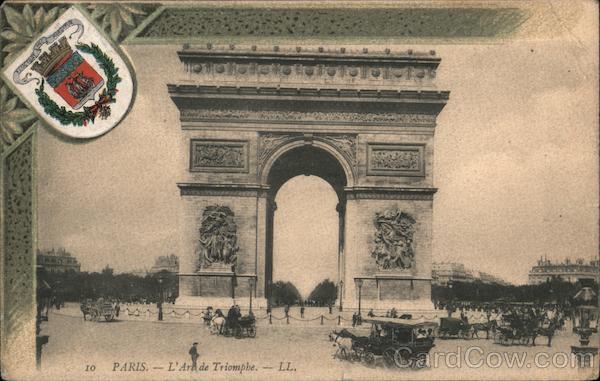 L'Arc de Triomphe Paris France