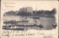 Amstel Hotel Amsterdam, Netherlands Benelux Countries Postcard Postcard Postcard