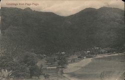 Greetings from Pago Pago Postcard