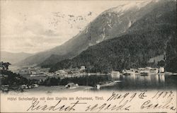Hotel Scholastika mit dem Unnutz am Achensee, Tirol Austria Postcard Postcard Postcard