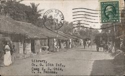 View of a Village - Travel Magazine Postcard