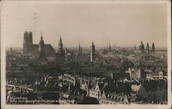 View of the City from the Deutsches Museum Postcard