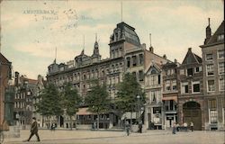 amsterdam, Damrak - Bibi Hotel Netherlands Benelux Countries Postcard Postcard Postcard