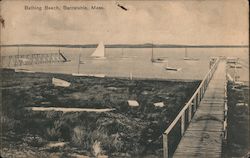 View of Bathing Beach Postcard
