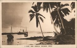 Gizo, New Georgia, solomon Group Postcard