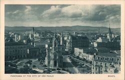 Panorama of the City Postcard