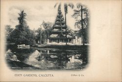Eden Gardens, Calcutta India Postcard Postcard Postcard