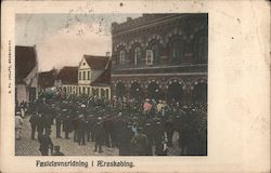 Fastelavnsridning i Aeroskobing Postcard