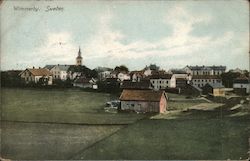 View of Town Postcard