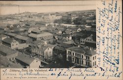 Utsikt från Vattentornet - View from Water Tower Postcard