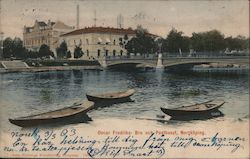 Oscar Fredericks. Bro och Postuset, Norrkoping Postcard