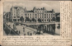Oscar Fredriks Bro, Norrkoping Postcard