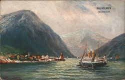 Balholmen Inlet Postcard
