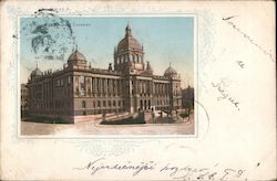 National Museum   Postcard