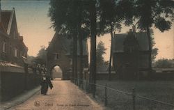 Ghent; entrance of the great beguinage Belgium Benelux Countries Postcard Postcard Postcard