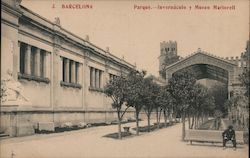 Barcelona, Parque - Inveraculo y Museo Martorell Postcard