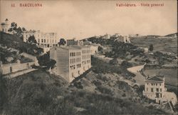 Barcelona - Vallvidrera - vista general Postcard