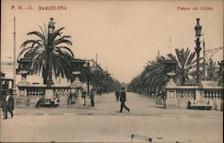 Paseo de Colón Postcard