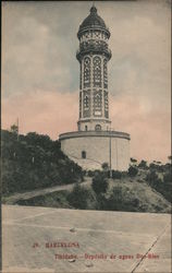 Barcelona - Tibidabo - Deposito de aguas Das-Rius Postcard