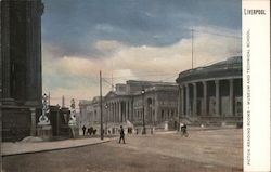 Picton reading rooms - Museum and Technical School, Liverpool Postcard