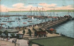 Regatta day, Torquay England Devon Postcard Postcard Postcard