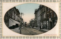 Grimsby, Victoria Street West England Postcard Postcard Postcard