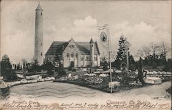 Parnell's Grave, Glasnevin Cemetery Postcard